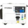 Hyundai GENERATORE DI CORRENTE A DIESEL HYUNDAI 5000 W - COD. 65231