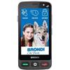 BRONDI AMICO SMARTPHONE POCKET 4G 4" TASTI FISICI TASTO SOS CONTROLLO REMOTO DOP
