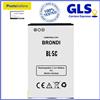 OmegaTech BATTERIA per Brondi Amico Magnum 4 IV W3 W13 BL-5C Cap.Originale 1100Mah Bianca