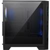 MSI MAG FORGE 320R AIRFLOW computer case Micro Tower Nero, Trasparente