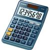 Casio MS-80E Calcolatrice da tavolo Blu Display (cifre): 8 a energia solare (L