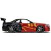 JADA TOYS Godzilla Nissan GTR Modello pronto, già assemblato Modello auto