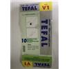 ELETTRODELTA 10 PZ SACCO SACCHI FILTRO RICAMBIO ASPIRAPOLVERE V1 TEFAL