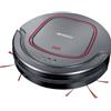 Severin RB 7025 Robot aspirapolvere Grigio platino, Rosso granato, Nero incl.