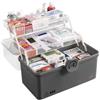 Cassetta Porta Medicine Medicinali Pronto Soccorso 32 x 22,15 x 19cm 2 Scomparti