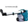 MAKITA DX11 sistema aspirazione polveri per tassellatori hr3011fcj hr3012fcj ...