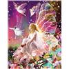 DCIDBEI 5D Diamond Painting Square Drill 40x50 cm Diamond Paint Quadrati Fata F