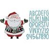 Sizzix Set di Fustelle Thinlits 49 pezzi con scritta «Babbo Natale» Colorize di Tim