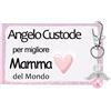 MKISHINE Biglietto Regalo con Angelo Portachiavi Custode Regali di Mamma R