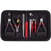PH PandaHall 7pcs/ Set Kit Strumenti per Bigiotteria Attrezzi di Monili Pinze