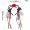 Non specificato Cerchietto Orecchio Gatto Rete Vibrante con Treccia Accessori Capelli per Hallow