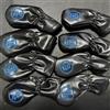 8ps Golf Iron Club Coperture per golf da ricamo con protezione di laurea