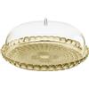 GUZZINI SET TORTIERA TIFFANY SABBIA COPRITORTA DM.36X14H CAKE MADE IN ITALY