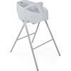Chicco Bubble Nest Vaschetta Doccia, Cool Grey, Grigio (Cool Grey), 1 Unità (Confezione da 1)