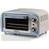Ariete Forno Elettrico Vintage Ariete 3919/05 800W Cap10L Doppio vetro Retro celeste