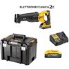 DEWALT DCS386H2T-QW sega universale 18v 2 batterie 5ah powerstack max 300mm t...
