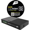 DIGIQUEST Decoder Tivùsat Ti9, DVB-S2 | AUTO INSTALLANTE | Telecomando 2 (h6n)