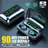 AURICOLARI BLUETOOTH 5.2 CUFFIE UNIVERSALI SENZA FILI WIRELESS SPORT POWERBANK