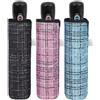 PERLETTI Ombrello Donna Perletti Technology Parapioggia Sole Mini Pieghevole Apri Chiudi