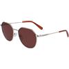 Calvin Klein Occhiali da Sole CKJ23201S 717 Oro Uomo Donna