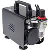 FENGDA Original Fengda FD-18A - Aerografo Compressore modellismo/pressostato / 4 bar/Au