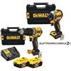 DEWALT DCK225P2T kit 18v avvitatore percussione dcd805p2t avvitatore impulsi ...