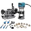 KATSU Tools KATSU Rifilatore Fresatrice Verticale per Legno Elettrica 220V 710W Laminatore R