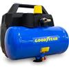 Goodyear - Compressore da 6 litri senza olio. 210 litri/minuto CapacitÃ di aspi