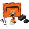 FEIN Chiave Battente a Batteria, ASCD18-300W2 AS 18V, Motore Brushless, Coppia f
