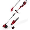 Einhell GE-LM 36/4in1 Li-Solo Utensile multifunzione Power X-Change (barra svettatoio 200 mm, lungh. Lama 450 mm, passo denti 24 mm)