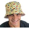 Chaks - Cappello da pescatore anni '90, cappello da sole per donna e uomo | Cappello da pescatore in stile retrò, accessorio estivo per festival, Carnevale e feste in giardino