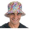 Chaks - Cappello da pescatore anni '90, cappello da sole per donna e uomo | Cappello da pescatore in stile retrò, accessorio estivo per festival, Carnevale e feste in giardino