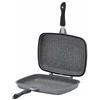 AETERNUM MARCHIO BIALETTI BISTECCHIERA GRILL 32X24x7h FORNETTO PADELLA DOPPIA ANTIADERENTE PRESSOFUSO TOP