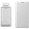 Samsung Custodia Galaxy A3 2016 A310 Originale Flip Wallet Cover a Libro Bianca