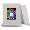 Zenacolor Set di 10 Tele per Dipingere - 100% Cotone Senza Acidi - Tel BC