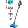 Dyson V15s Detect Submarine Aspirapolvere Lavapavimenti senza filo Nichel Giallo
