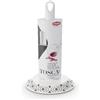 STEFANPLAST Portarotolo Portascottex da tavola Tosca bianco e tortora 17 x 30 cm