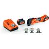FEIN Multimaster a batteria AMM 300 Plus Start, Utensile a batteria con set acce