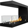 Divina Fire Camino a bioetanolo da Incasso Trifacciale biocamino 3 Lati 90x50...