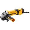 DEWALT DWE4257-QS Smerigliatrice Angolare 125Mm, Potenza 1500W, 2800 - 10500 Gir