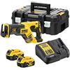 DEWALT Sega Universale 18V Motore BRUSHLESS, DCS367P2-QW