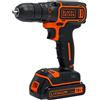 BLACK+DECKER BDCDC18K1-QW trapano avvitatore 18 V, nero