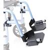 Moretti Spa Due Pedane Estraibili per Sedia a Rotelle Carrozzina leggere Helios Smart Smart