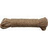 Glorex 6 1860 227 - Corda di Iuta, Spessore 4 mm, Robusta Corda a Maglia, Lunghezza 15 m, per lavori in casa e in Giardino, per Artigianato e Decorazioni
