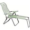 Fratelli Mora Sdraio spaghetti poltrona relax cordonata pvc poggiapiedi Made in Italy