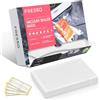Fresko Sacchetti Sottovuoto Pretagliati Alimenti 120pcs 20x30cm Cottura Senza BPA