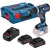 Bosch Trapano avvitatore 18 V 50 Nm (2 x 5.0 Ah) GSR 18 V-50 Bosch 06019H5001