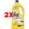 Smac 2 X Smac Pavimenti Lavaincera 1000 Ml. Tot Giallo Pulisce e Lucida Ceramica Parq