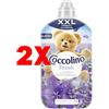 Coccolino 2 X Coccolino Ammorbidente Concentrato 1750 Ml. 76 Misurini Lavanda Mediterranea