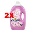 Coccolino 2 X Coccolino Ammorbidente 3000 Ml. 40 Lavaggi Rosa Sensazione Seta